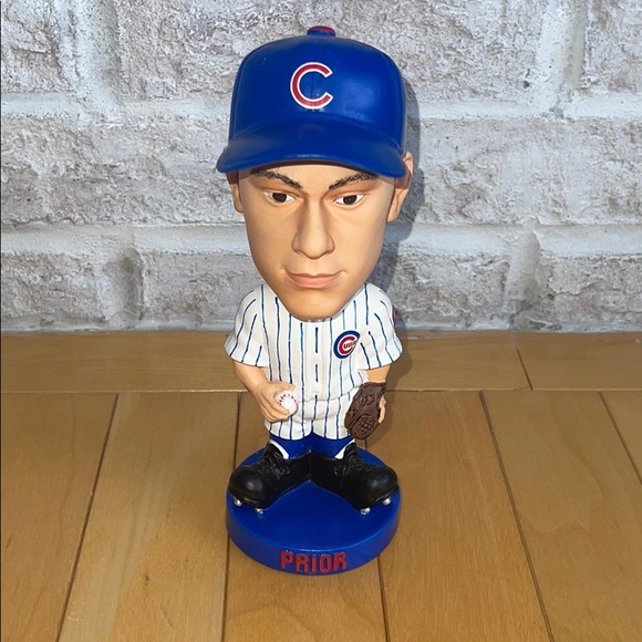MLB Chicago Cubs Baseball Mark Prior Bobblehead - Picture 1 of 8